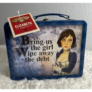 BioShock Elizabeth Lunch Metal Tin Tote Licensed Collectible NWT